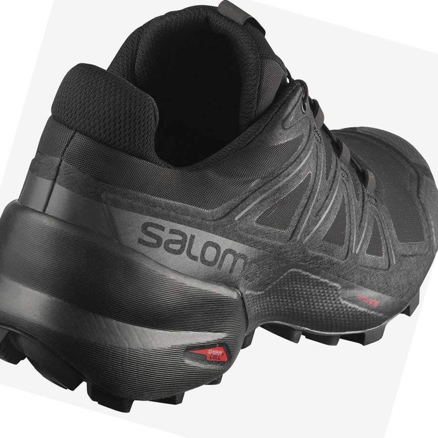 Salomon SPEEDCROSS 5 Trail Futócipő Férfi Fekete Fekete | HU 2109MQZ